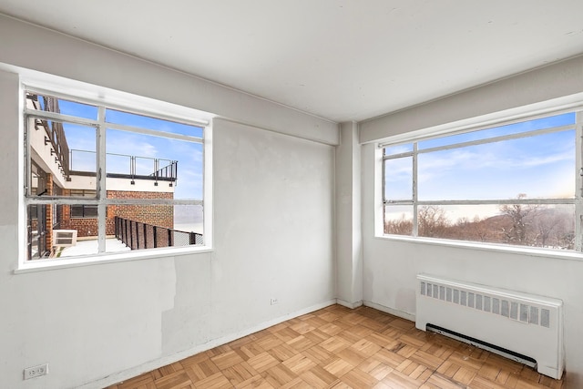 2727 Palisade Ave Unit 16Ab, Bronx, NY 10463 - unfurnished room with radiator and a water view