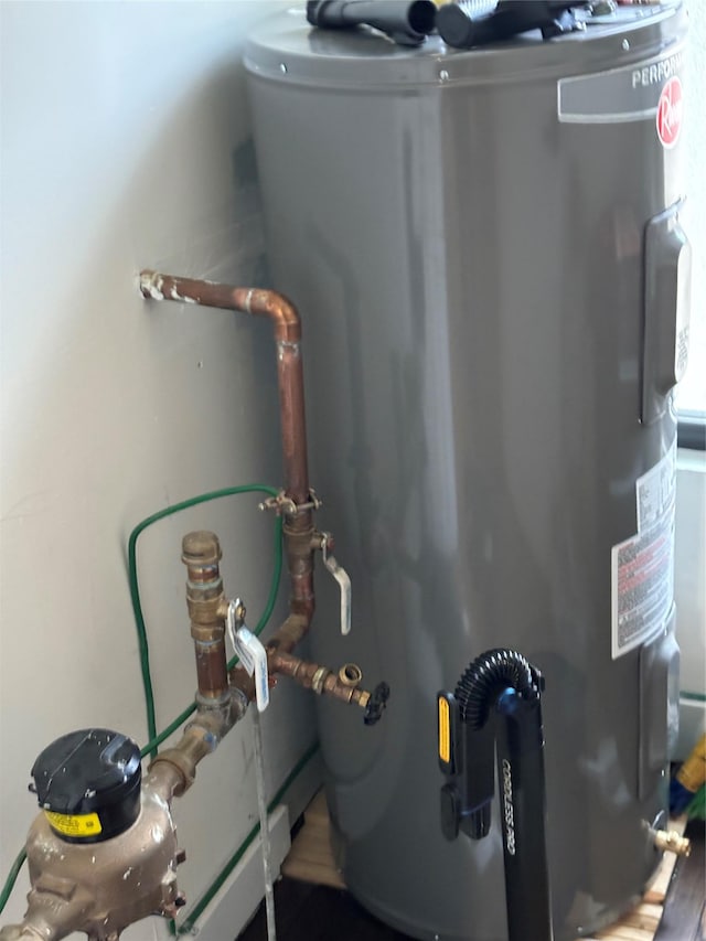 utilities featuring water heater