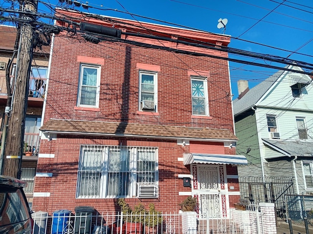 view of property featuring central AC