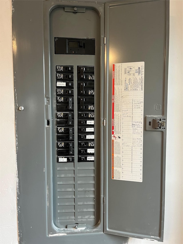 16 Sagewood Dr, Shirley, NY 11967 - utility room featuring electric panel