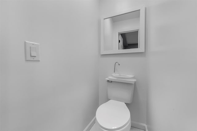 bathroom with toilet