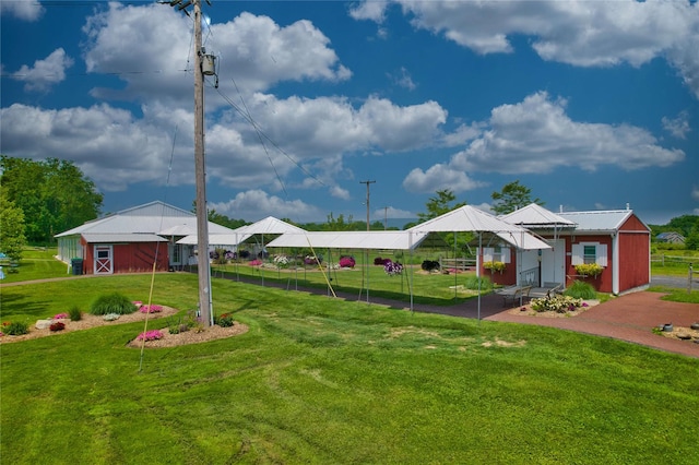 69 Lippincott Rd, Wallkill, NY 12589 - view of yard featuring an outbuilding