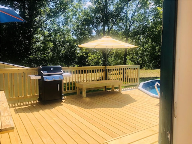 69 Lippincott Rd, Wallkill, NY 12589 - deck with grilling area
