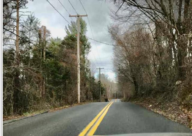 view of road