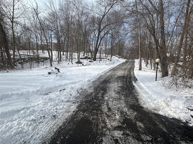 view of road