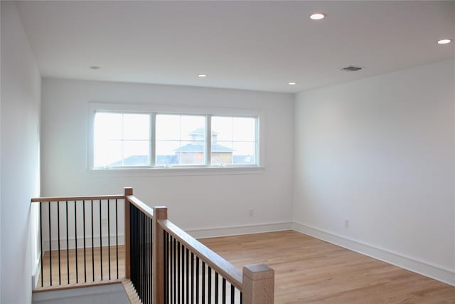 interior space featuring light hardwood / wood-style flooring