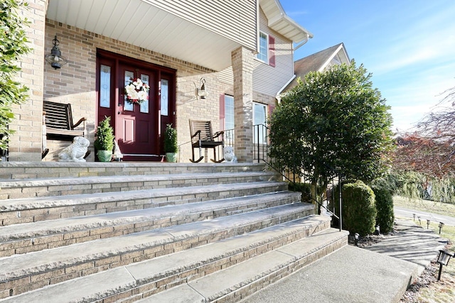 view of property entrance