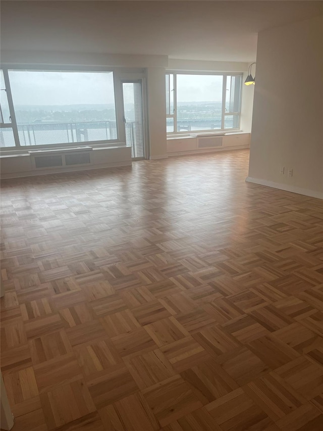166-25 Powells Cove Blvd Unit 16M, Beechhurst, NY 11357 - spare room with baseboards
