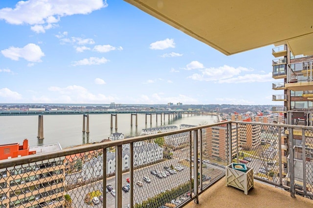 166-25 Powells Cove Blvd Unit 16M, Beechhurst, NY 11357 - balcony featuring a water view