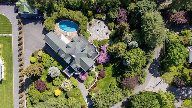 11 Vermont Ave, White Plains, NY 10606 - drone / aerial view of a pool
