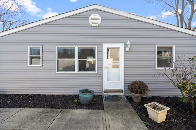 exterior space with a patio