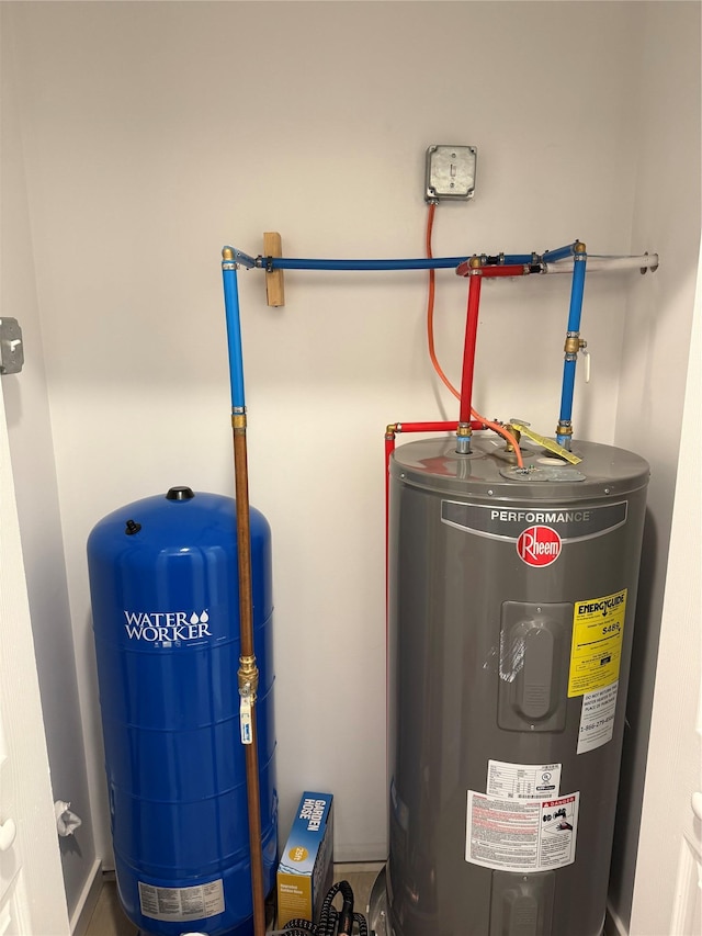 utilities with water heater