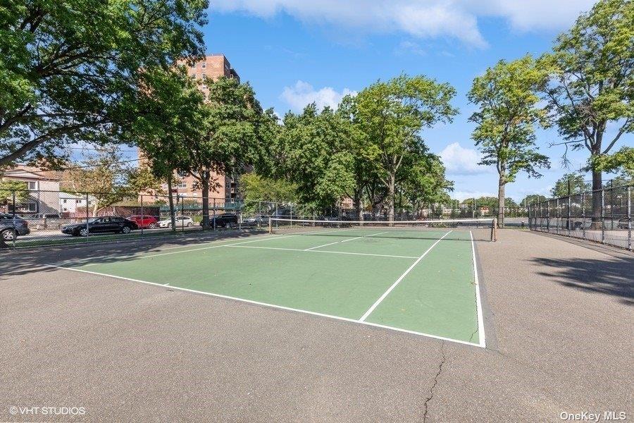 view of tennis court