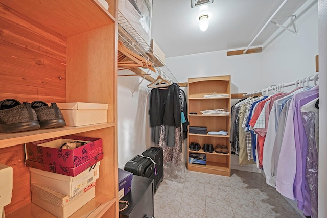 view of spacious closet