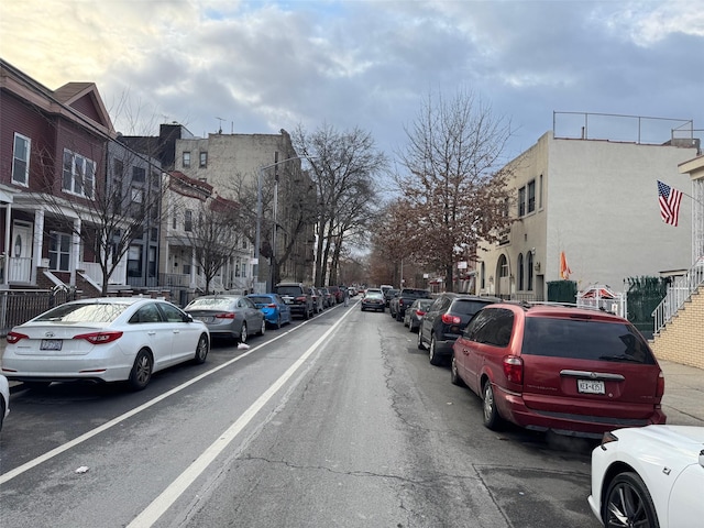 view of street