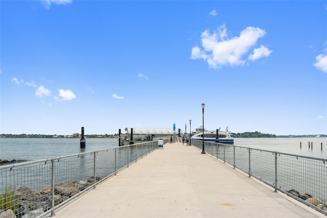 view of home's community featuring a water view