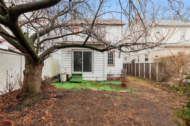 view of rear view of house