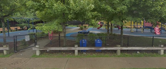 view of home's community with a playground