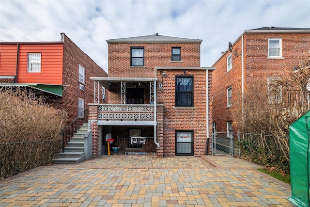 view of rear view of house