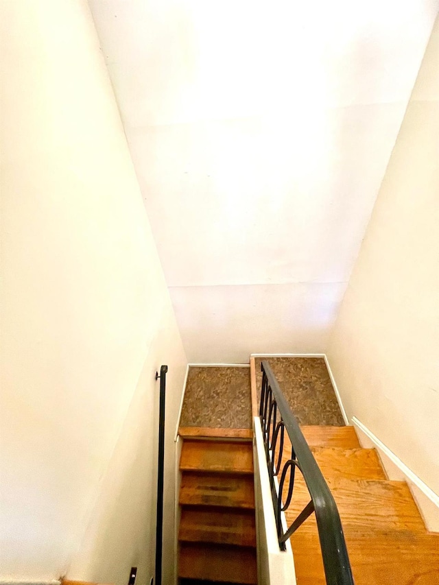 view of stairs