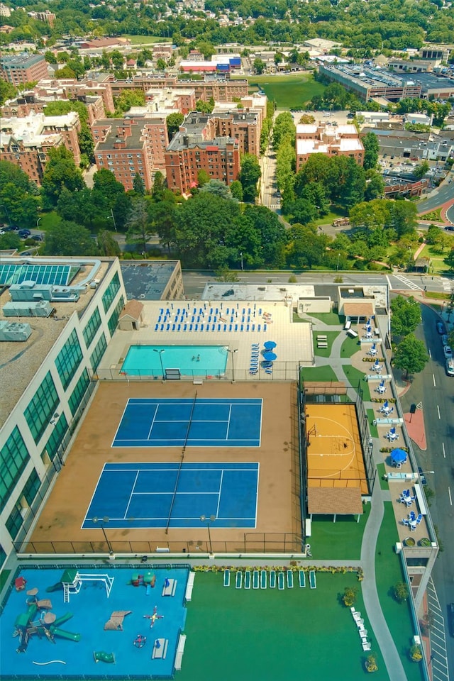 aerial view