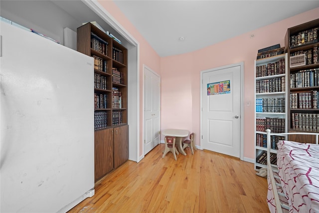 interior space featuring light hardwood / wood-style floors