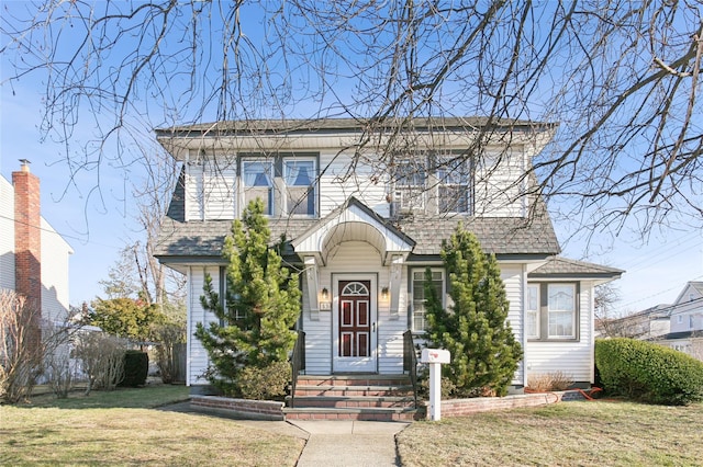 53 S Grove St S, Valley Stream, NY 11580 - view of front of house featuring a front lawn