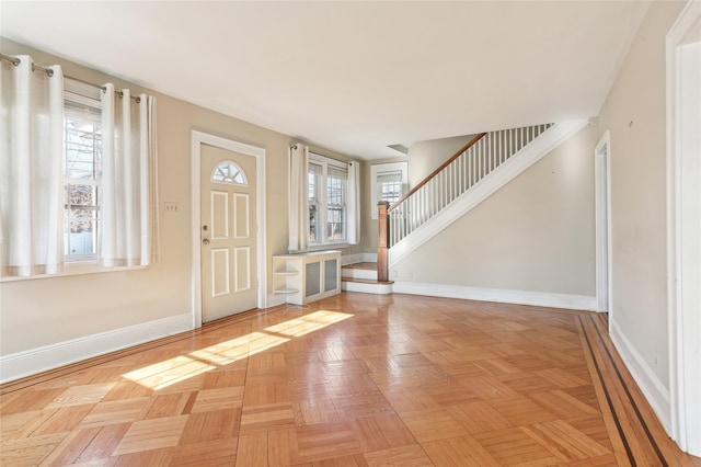 53 S Grove St S, Valley Stream, NY 11580 - entryway with light parquet flooring