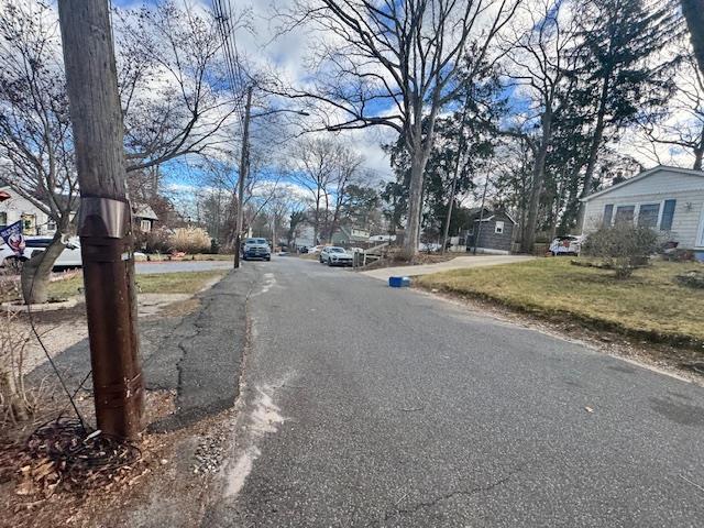 view of road