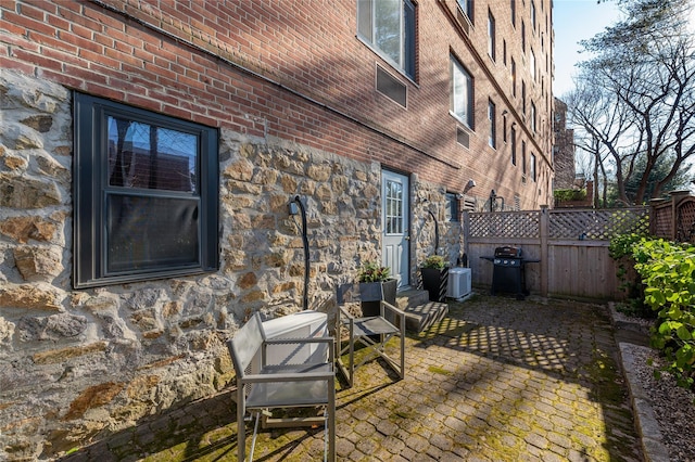 view of patio / terrace with grilling area