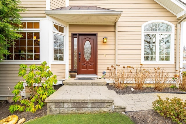 view of property entrance