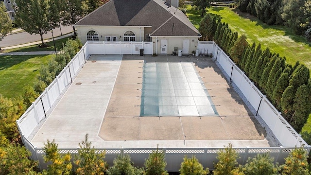 exterior space featuring a patio