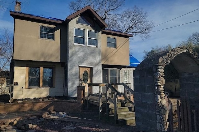 view of rear view of house