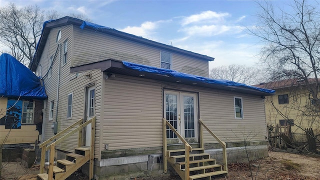 view of rear view of house