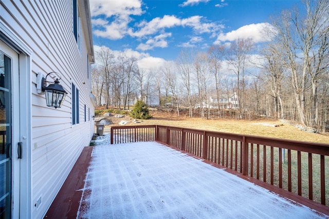 view of deck