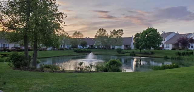 property view of water