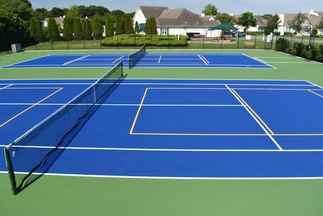 view of sport court with basketball court