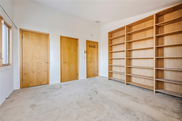 unfurnished bedroom featuring carpet floors