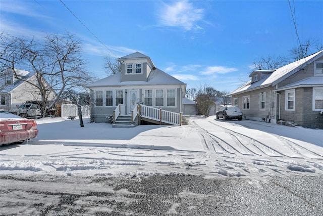 view of bungalow