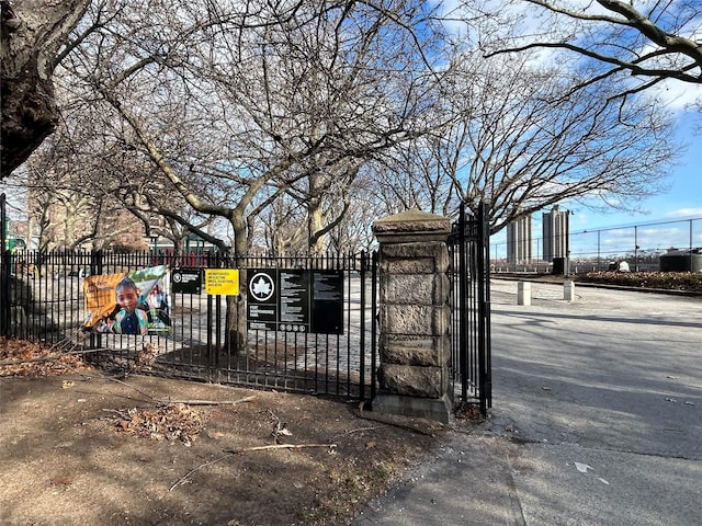 view of gate