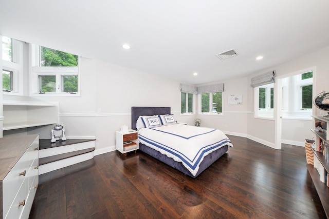 652 Long Hill Rd W, Briarcliff Manor, NY 10510 - bedroom with wood finished floors, baseboards, and recessed lighting