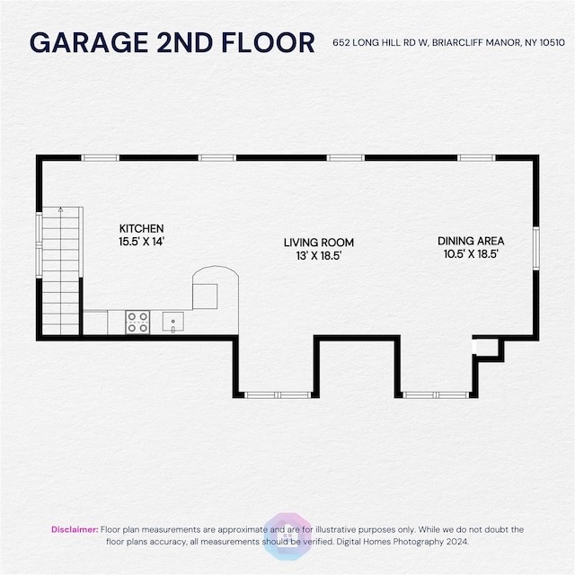 652 Long Hill Rd W, Briarcliff Manor, NY 10510 - room layout