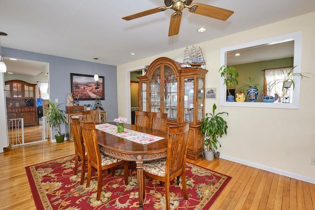 dining room featuring hardwood / wood-style floors