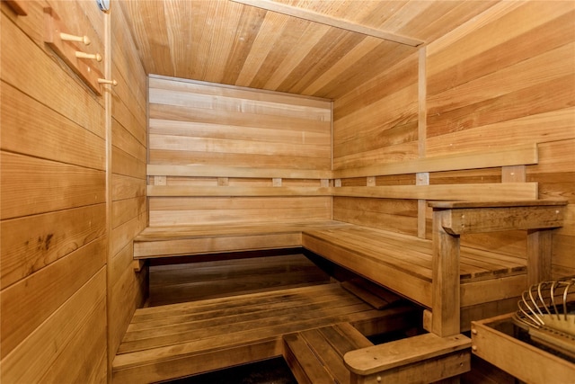 view of sauna / steam room