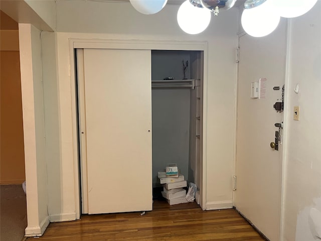 view of closet