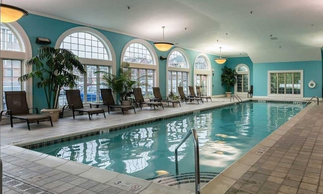 319 Trotting Ln Unit 23, Westbury, NY 11590 - view of indoor pool