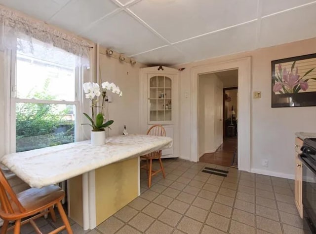 view of dining room