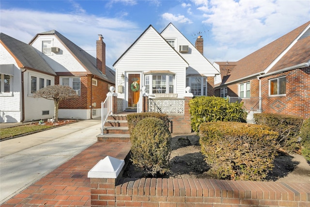 view of bungalow-style home