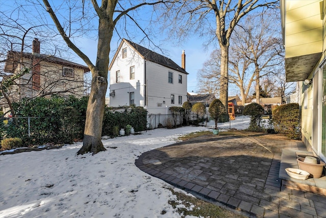 exterior space with a patio area