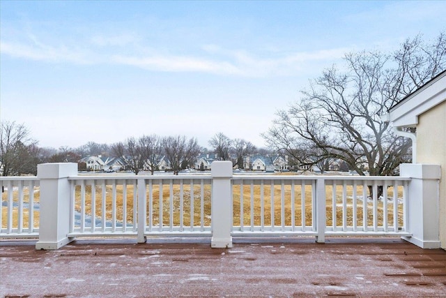 view of patio / terrace featuring a wooden deck